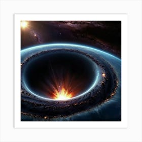 Black Hole That Can Be Seen From Earth (1) Art Print