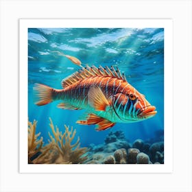 Dancing in the Deep Art Print