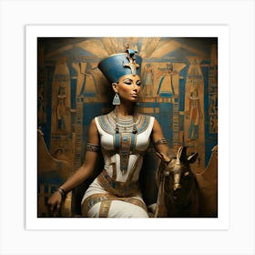 Egyptian Queen 1 Art Print