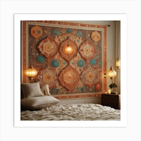 Islamic Tapestry Art Print