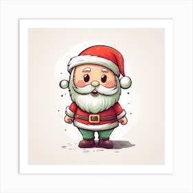 Santa Claus 45 Art Print