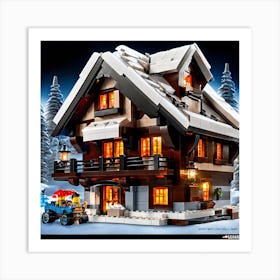 Lego House Art Print