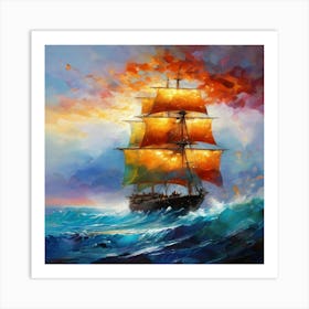 Sailing Ship Art Print