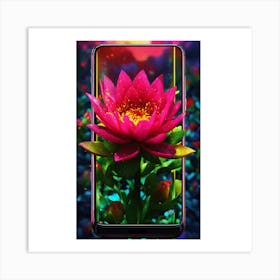 Lotus Flower 4 Art Print