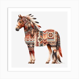 Indian Horse Art Print