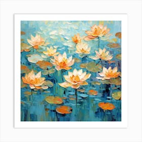 Water Lilies 10 Art Print