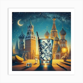 Vodka Art Print