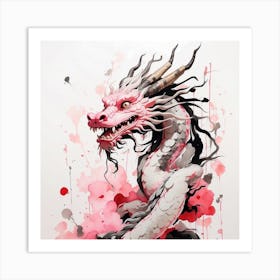 Dragon Painting Art Print