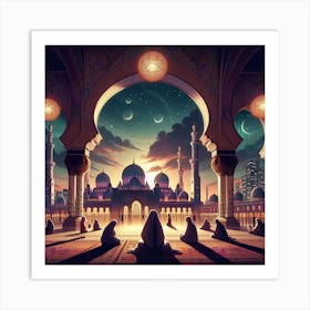 Islamic Mosque 3 Art Print