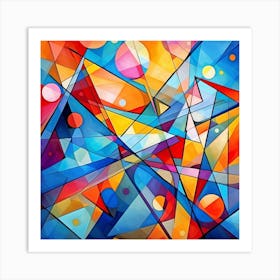 Abstract Painting - Strength Art Print