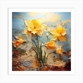 Daffodils 34 Art Print