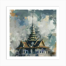 Thailand Royal Palace Art Print