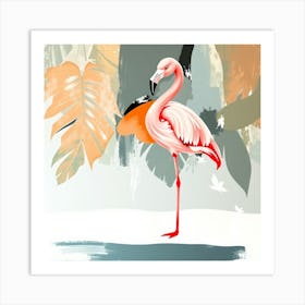 Flamingo 10 Art Print