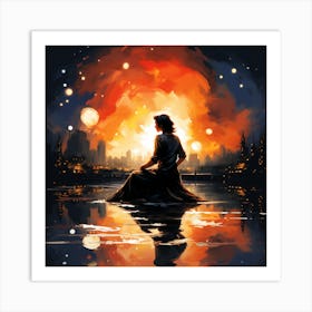 Starry Night Art Print