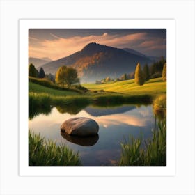 Peaceful Landscapes Photo 2023 11 02t221927 1 Art Print