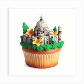 Taj Mahal Cupcake 1 Art Print