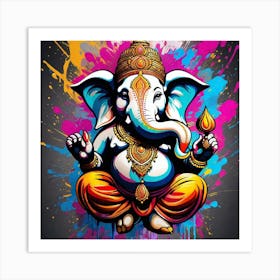 Ganesha 3 Art Print