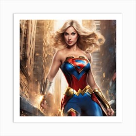 Supergirl 11 Art Print