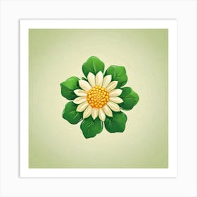 Daisy Flower 1 Art Print