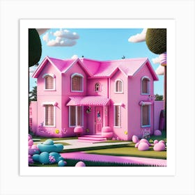 Barbie Dream House (263) Art Print