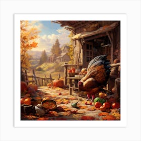 Thanksgiving Art Print