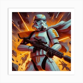 Stormtrooper 27 Art Print