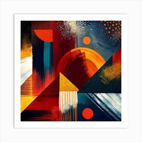 Abstract Painting 166 Art Print