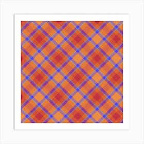 Plaid Pattern 2 Art Print