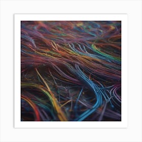 Wires 3 Art Print