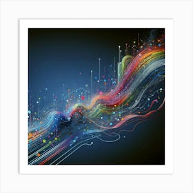 Abstract Wave 2 Art Print