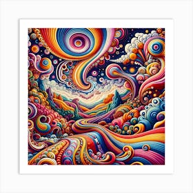 Psychedelic Art 1 Art Print