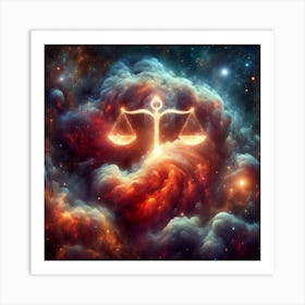 Libra Nebula #1 Art Print