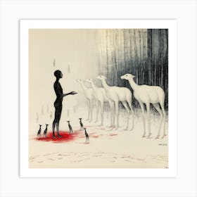 Preaching To Animals XVI Art Print