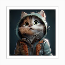 Jean Clawed Art Print