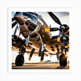 B-17 bomber Art Print