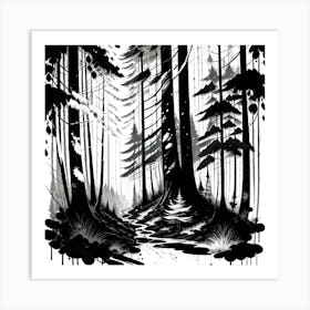 Forest 62 Art Print