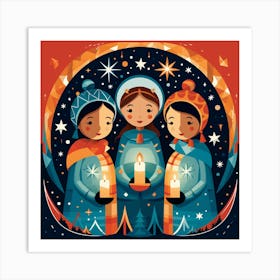 Nativity Scene 13 Art Print