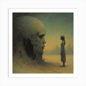 'The Head' Art Print