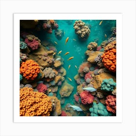 Coral Reef In The Red Sea8 Art Print