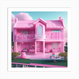 Barbie Dream House (173) Art Print