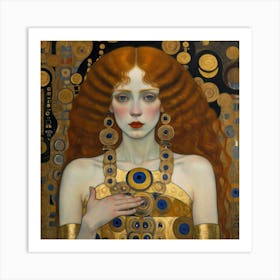 Klimt'S Woman Art Print