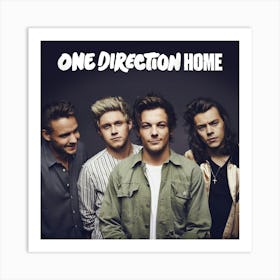 Home - Single (by One Direction) Art Print