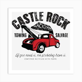 Castle Rock Salvage Art Print