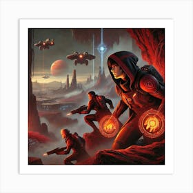 Episode 5 Beneath The Surface Season 13 Ignis Luporum Art Print