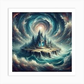 Castle In The Clouds 9 Art Print