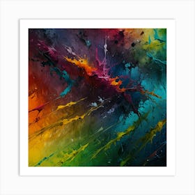 Abstract Painting 89 Art Print