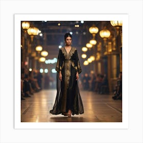 Islamic Fashion Show Art Print