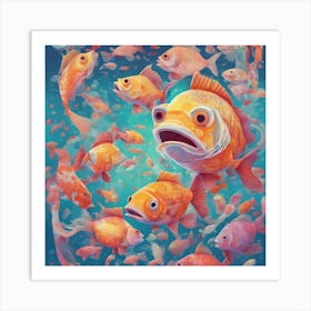 Fishes 1 Art Print