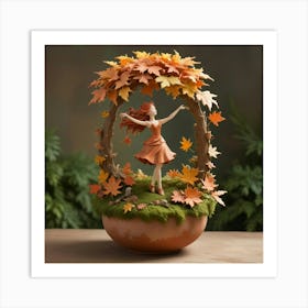 Autumn Dancer 4 Art Print