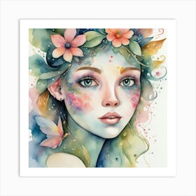 Flora And Fauna 1 Art Print